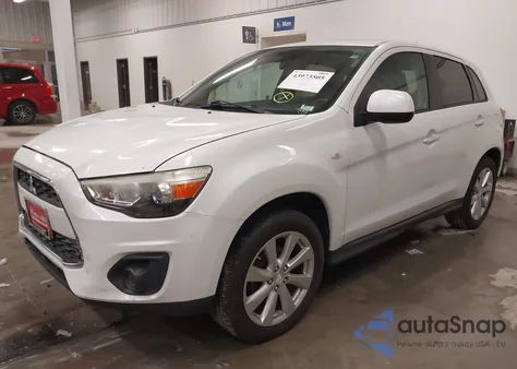 2015 Mitsubishi Outlander Sport Es from USA, damaged, VIN 4A4AP3AU3FE025241